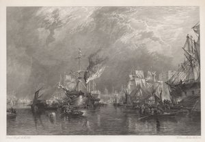 O porto de londres de Samuel Bough