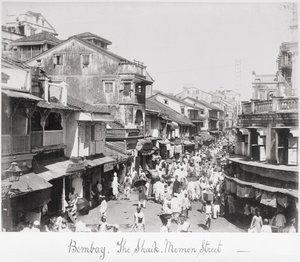 Bombaim, Rua Said-Memon de Samuel Bourne