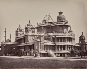 Lucknow. A passagem Kaiser e vista do sudeste de Samuel Bourne