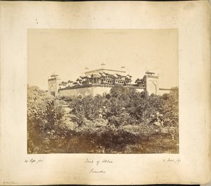 Secundra; O Mausoléu de Akbar de Samuel Bourne