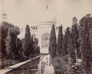 Simla e o Taj Mahal de Samuel Bourne