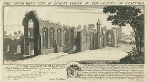 Dudley Priory: gravura de Samuel Buck