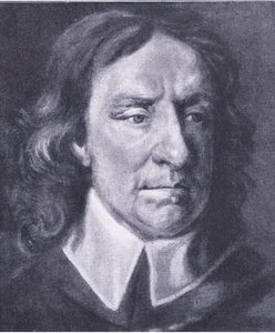 Oliver Cromwell, da revista Cassells História do povo britânico, publicado pela Waverley Book Company Limited, c.1940