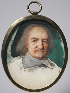 Retrato de Thomas Hobbes, c. 1660