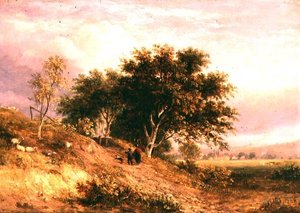 Paisagem Rural Inglesa de Samuel David Colkett