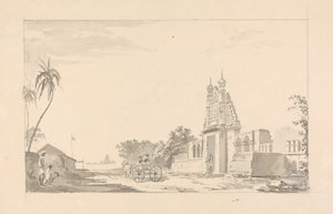 Transporte para fora de um portal em ruínas de Samuel Davis
