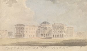 Nova Casa do Governo em Calcutá de Samuel Davis