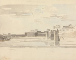 O Portão Leste em Tanjore (S. Índia) de Samuel Davis