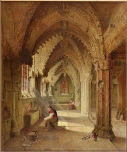 Capela Rosslyn, c.1852 de Samuel Dukinfield Swarbreck