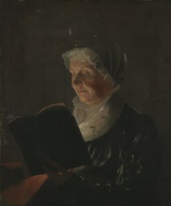 À luz de velas, c.1820 (óleo sobre tela montado em madeira)