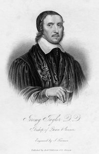 Jeremy Taylor 1613-1667, clérigo inglês, século XIX.