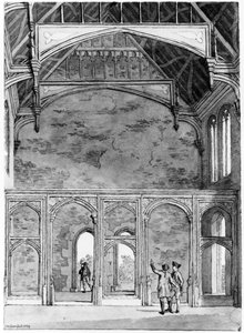 South West End do Grande Salão em Eltham, 1779