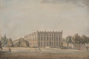 Vista de Wingerworth Hall, Derbyshire