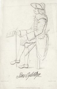 Retrato de James Oglethorpe de Samuel Ireland