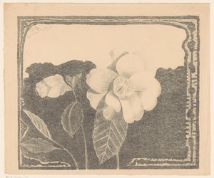 Camelia, deixou uma flor em botão de Samuel Jessurun de Mesquita