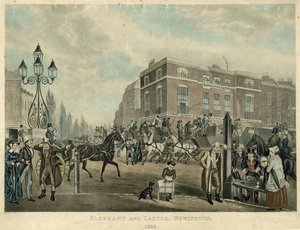 Elefante e Castelo, Newington, Londres, 1826