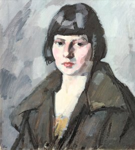 Cabeça de uma jovem garota, c.1920