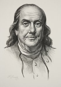 Benjamin Franklin (lito)