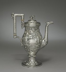 Cafeteira Neo-Rococó, c.1840 de Samuel Kirk