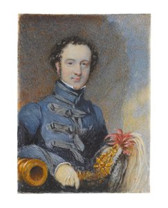 Capitão William Siborne, 1830 por volta de de Samuel Lover