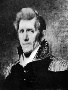 Andrew Jackson, sétimo presidente dos Estados Unidos, 1933