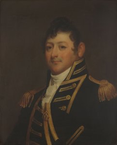 Comodoro Isaac Hull (1773-1843) (cópia segundo Gilbert Stuart) de Samuel Lovett Waldo