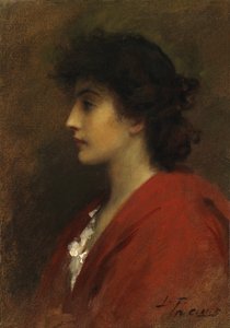 Uma menina veneziana de Samuel Luke Fildes