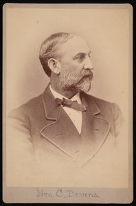 Retrato de Charles Devens 1820-1891, Antes de 1891. de Samuel Montague Fassett