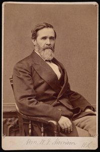Retrato do Exmo. W.F. Morrison, entre 1876 e 1880. de Samuel Montague Fassett