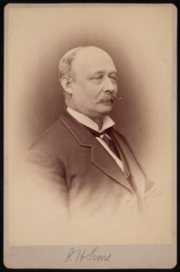 Retrato de J. H. Sims, entre 1876 e 1880. de Samuel Montague Fassett