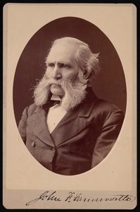 Retrato de John Franklin Farnsworth 1820-1897, antes de 1897. de Samuel Montague Fassett
