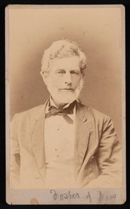 Retrato do Sr. Foster de Massachusetts, entre 1876 e 1880. de Samuel Montague Fassett