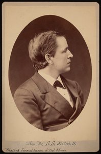 Retrato do Rev. Samuel Swain Mitchell 1839-1919, Entre 1876 e 1880.