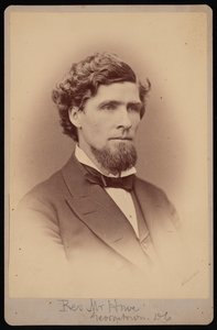 Retrato do reverendo Howe, entre 1876 e 1880. de Samuel Montague Fassett
