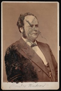 Retrato de William Windom 1827-1891, entre 1876 e 1880.