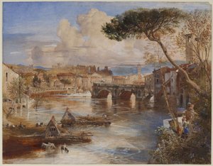 A ponte quebrada, Roma de Samuel Palmer