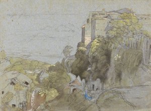 Cidade Colina Italiana de Samuel Palmer