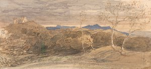 Cena no País de Gales de Samuel Palmer