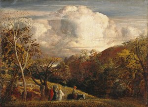 A nuvem brilhante de Samuel Palmer