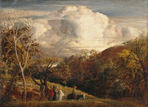 A nuvem brilhante de Samuel Palmer