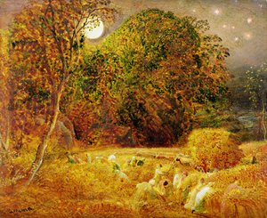 A lua cheia de Samuel Palmer