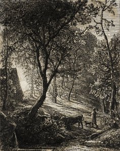 A cabana do vaqueiro de Samuel Palmer