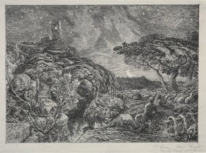 A Torre Solitária de Samuel Palmer