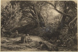 «A manhã da vida» de Samuel Palmer