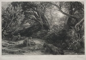 A manhã da vida, 1860-1861. de Samuel Palmer