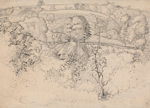 A Cabana Primitiva, Shoreham de Samuel Palmer
