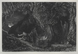 O Sepulcro, 1883. de Samuel Palmer