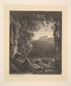 O pastor adormecido, de manhã cedo, 1857.