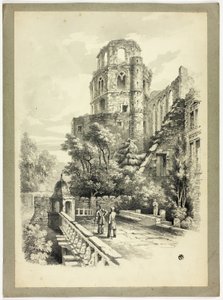 Castelo de Heidelberg de Samuel Prout