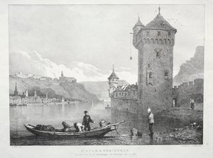 St. Goar e Rheinfels de Samuel Prout